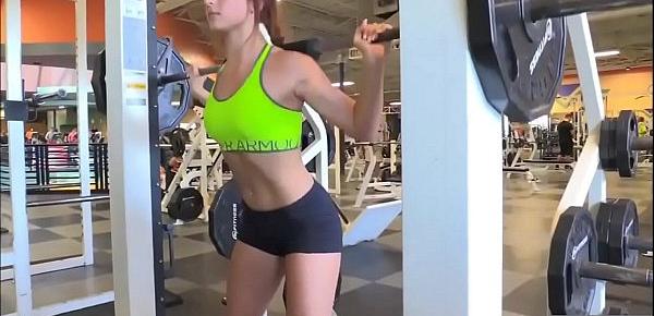  Leah gotti from blacked to working out her ass hot and sexy